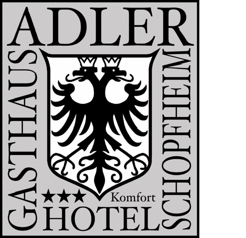 Hotel-Gasthaus Adler ช็อปฟ์ไฮม์ ภายนอก รูปภาพ