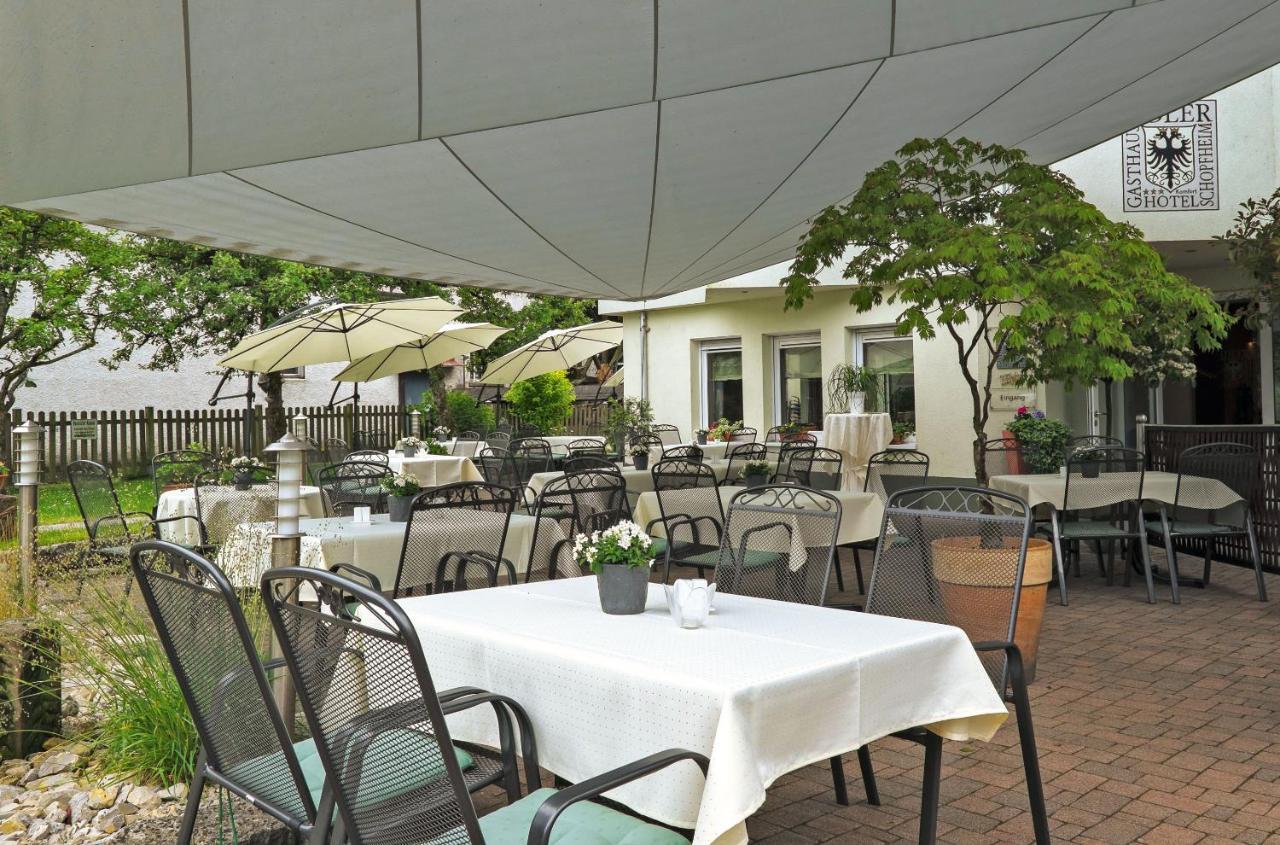 Hotel-Gasthaus Adler ช็อปฟ์ไฮม์ ภายนอก รูปภาพ